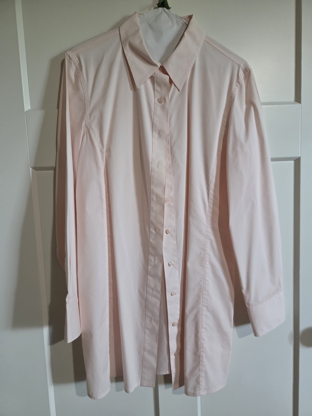 Chico's Light Pink Women's Button-Down Shirt